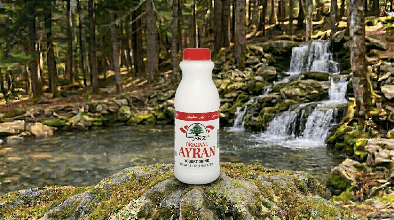 Ayran (Yogurt Drink) — halal, Alaeddin's Pizza Clifton NJ