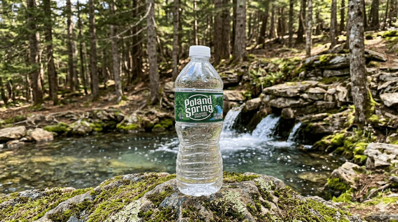 Bottled Water (Poland Spring) — halal, Alaeddin's Pizza Clifton NJ