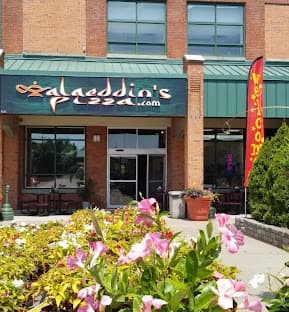 Alaeddin's Pizza storefront on Getty Ave in Clifton, NJ