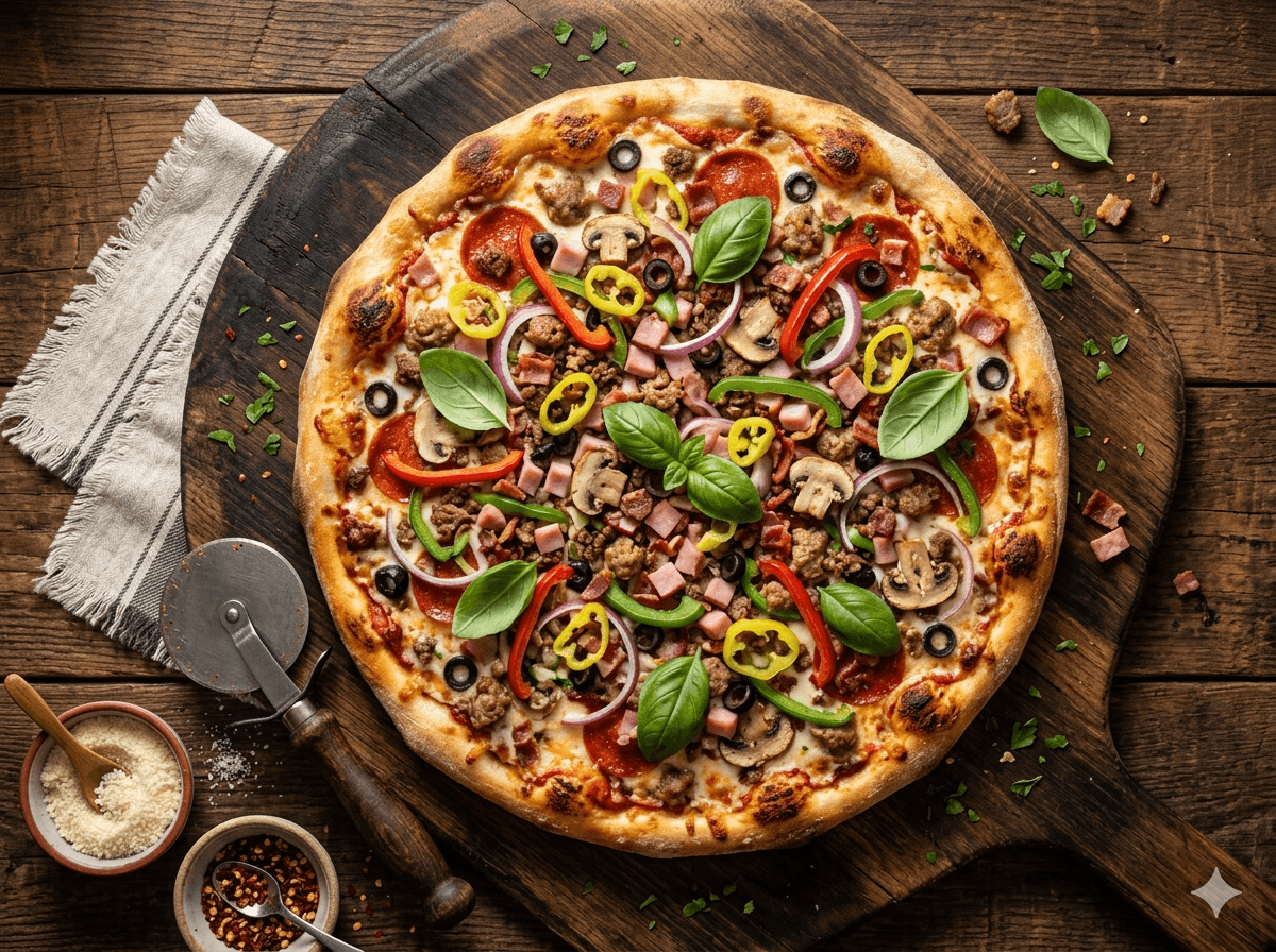 All The Way Pizza — halal brick-oven pizza in Clifton & Paterson, NJ